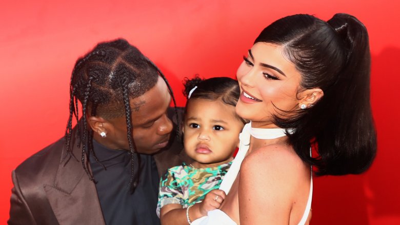 Travis Scott, Stormi Webster, Kylie Jenner