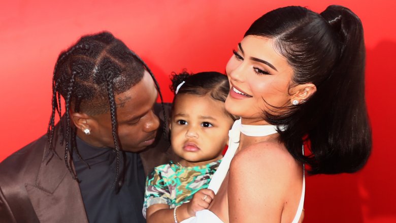 Travis Scott, Stormi Webster, Kylie Jenner