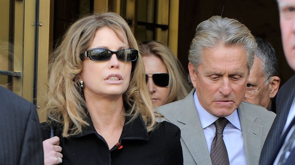 Michael Douglas et son ex-juge après cinq ans d'emprisonnement