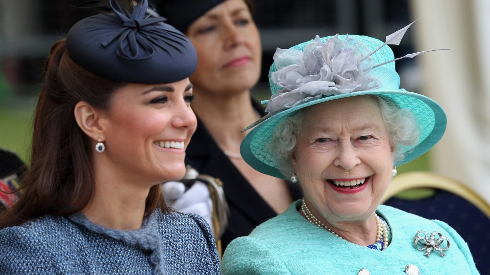 Kate Middleton et la reine Elizabeth II