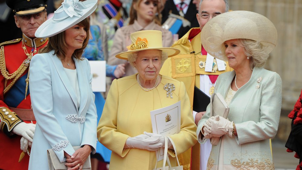 Carole Middleton, la reine, Camilla