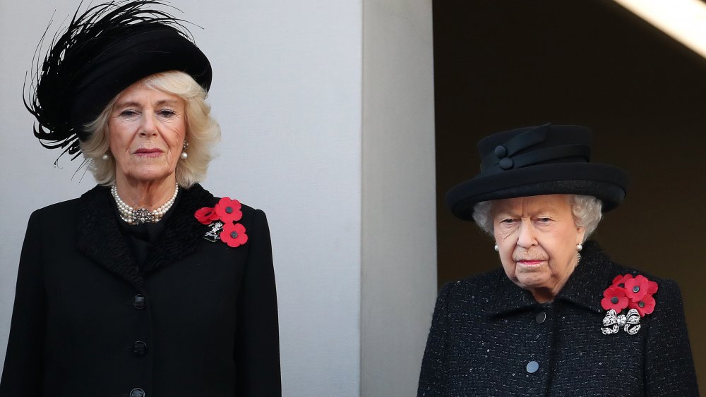 Camilla Parker Bowles et la reine Elizabeth II