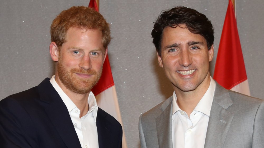 Prince Harry, Justin Trudeau