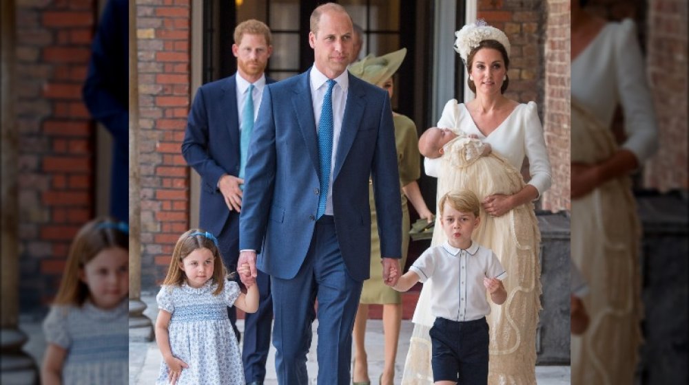 Princesse Charlotte, Prince William, Prince George, Kate Middleton, Prince Louis