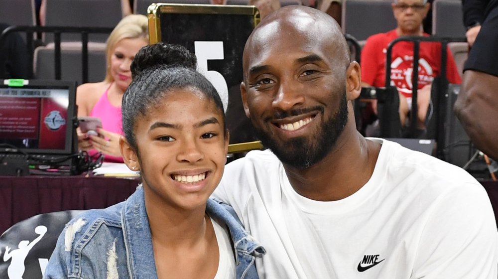 Kobe Bryant avec sa fille, Gianna