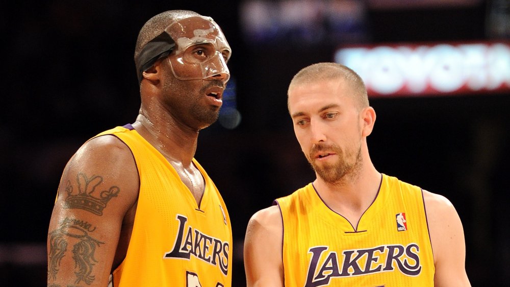 Kobe Bryant, Steve Blake