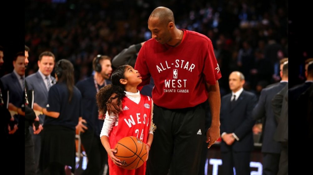 Gianna Bryant et Kobe Bryant