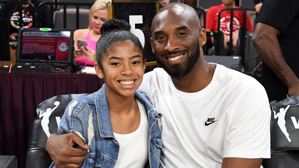 Kobe Bryant avec sa fille Gianna Bryant