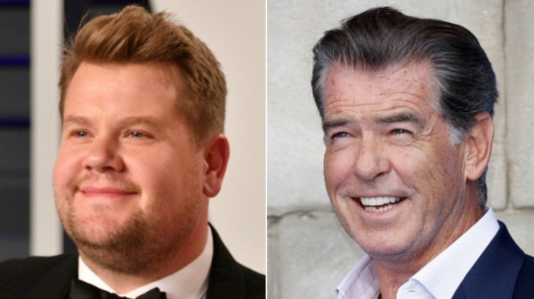 James Corden, Pierce Brosnan