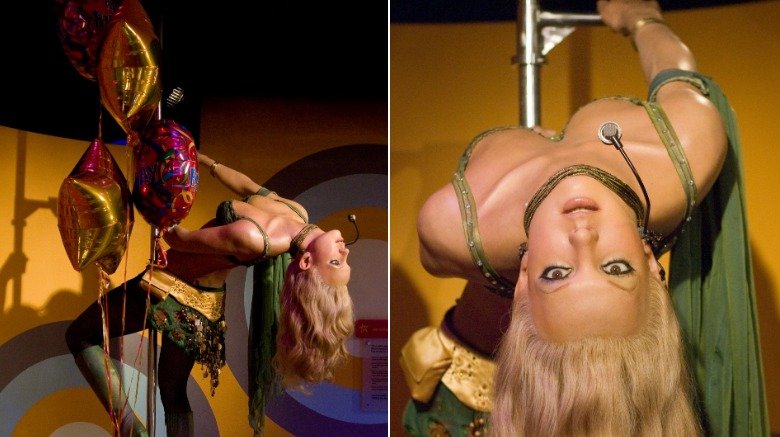 Sculpture en cire de Britney Spears