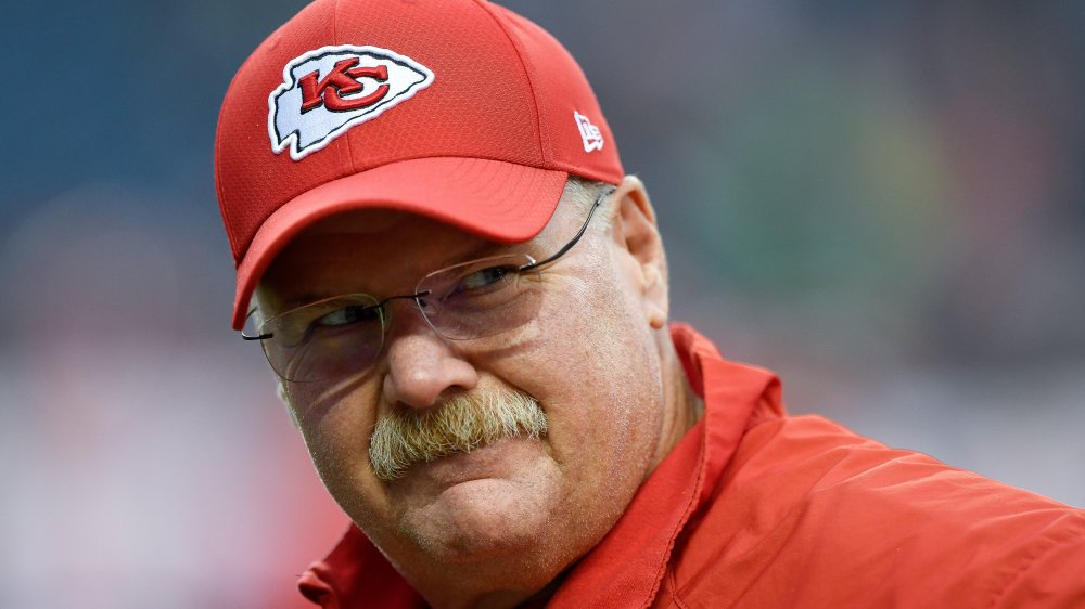 L'entraîneur des Kansas City Chiefs Andy Reid 