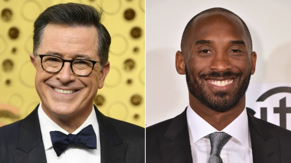 Stephen Colbert et Kobe Bryant