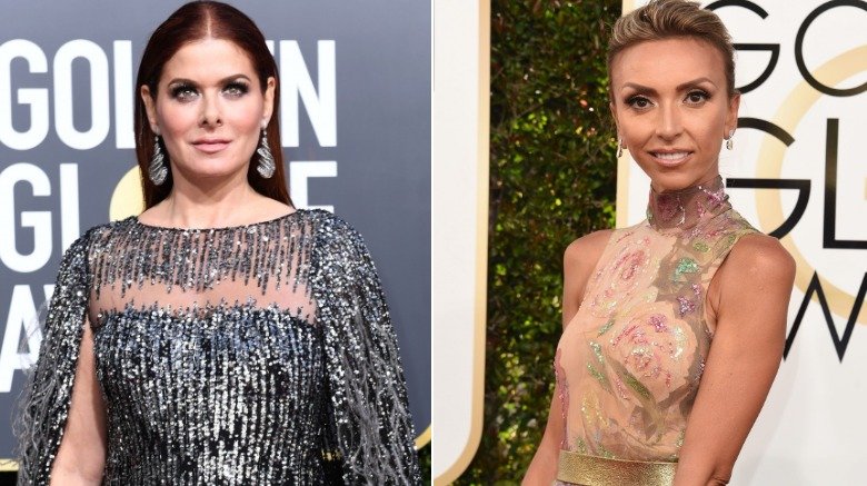 Debra Messing et Giuliana Rancic aux Golden Globes 2019