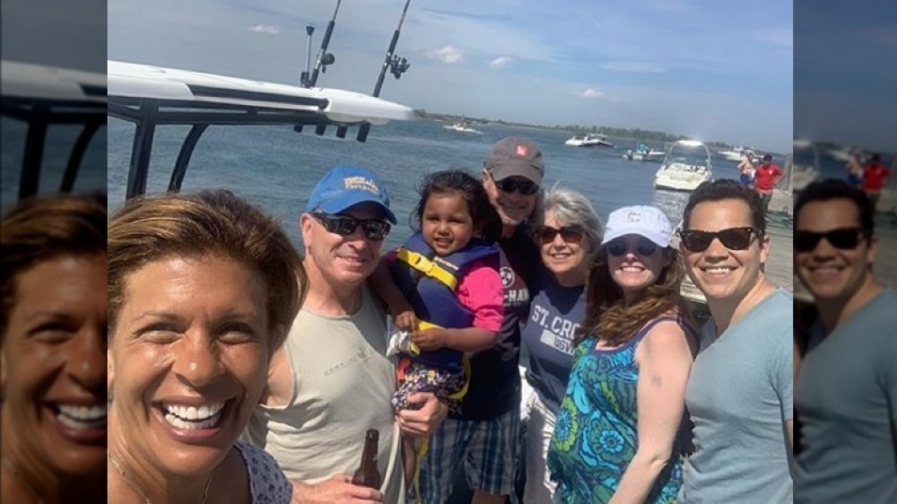 Hoda Kotb, Joel Schiffman, Haley et amis