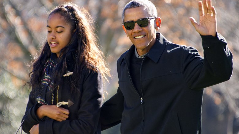 Barack et Malia Obama