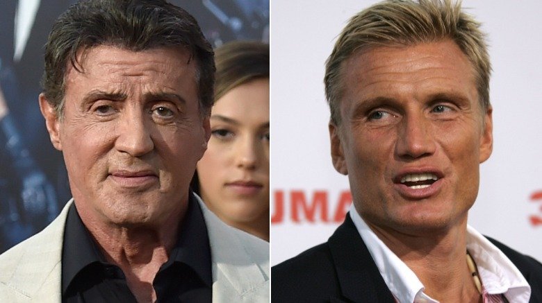 Dolph Lundgren et Sylvester Stallone