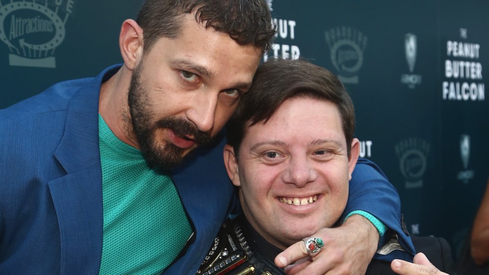 Shia LaBeouf et Zack Gottsagen 