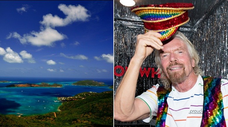 Île Necker, Richard Branson