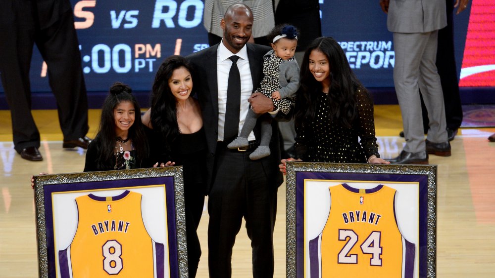 Kobe Bryant, Vanessa Bryant et trois de leurs filles