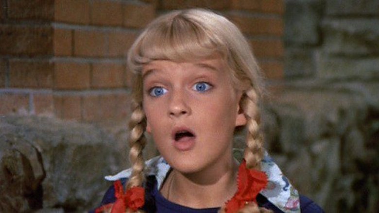 Susan Olsen en tant que Cindy dans The Brady Bunch