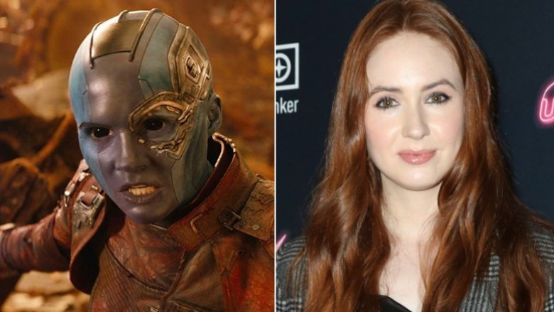 Karen Gillan dans le rôle de Nébuleuse dans la phase finale des Avengers, Karen Gillan