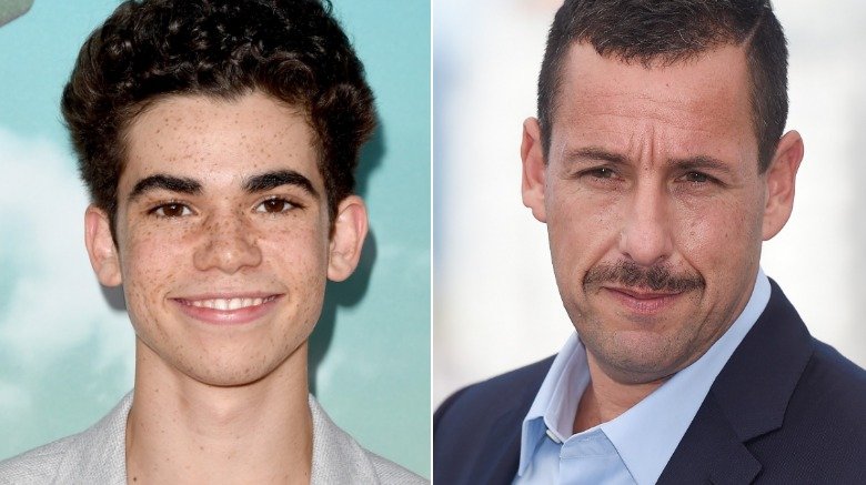 Cameron Boyce et Adam Sandler