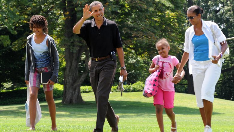 Les Obamas en 2009