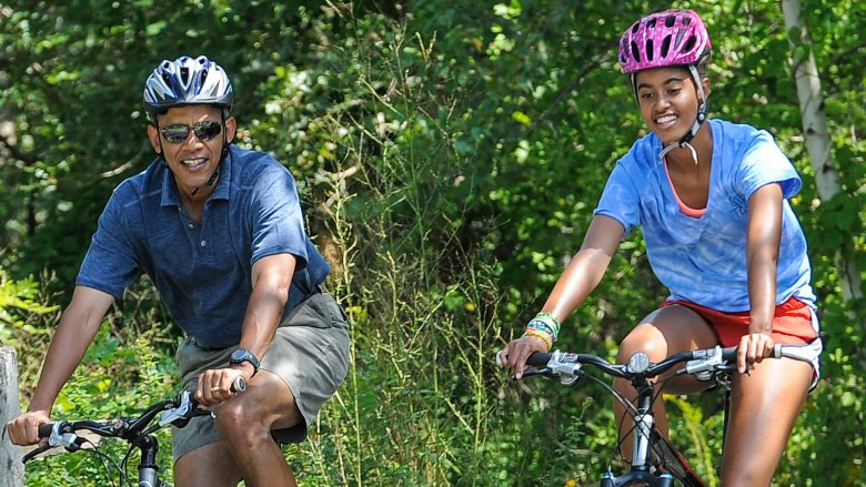 Barack et Malia Obama