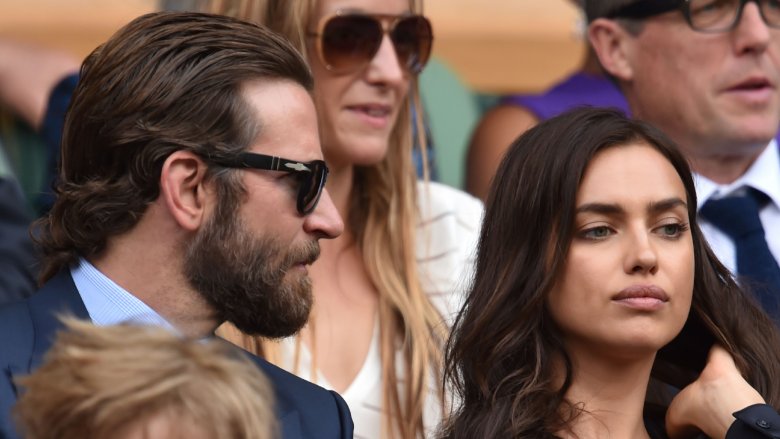 Bradley Cooper et Irina Shayk à Wimbledon en juillet 2016