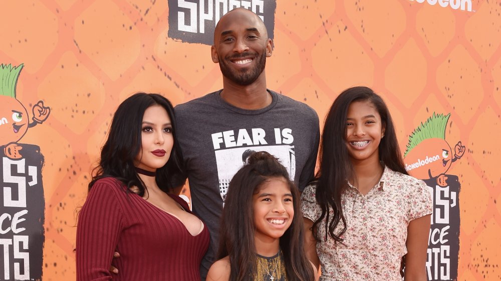 Kobe Bryant, Vanessa Bryant, Gigi et Natalia Bryant