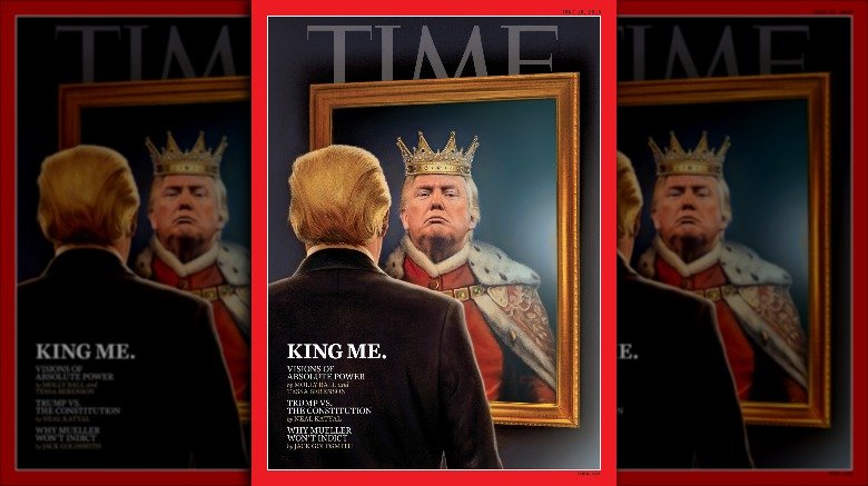 Donald Trump en couverture du magazine Time