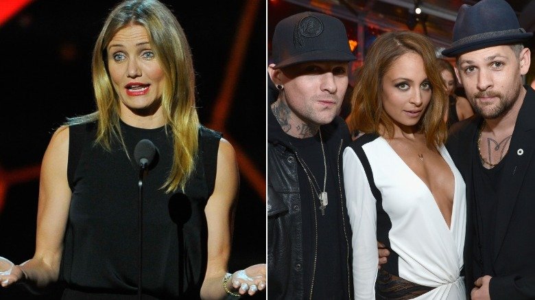 Cameron Diaz, Benji Madden, Nicole Richie et Joel Madden