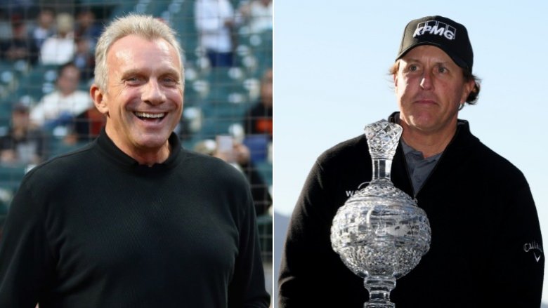 Joe Montana et Phil Mickelson