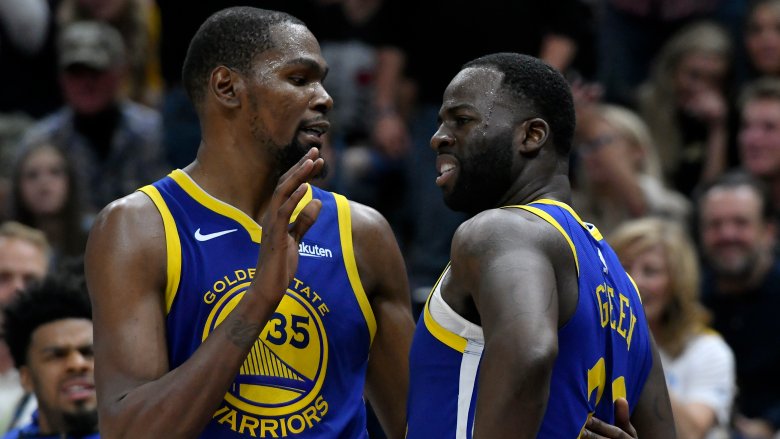 Kevin Durant Draymond Green 