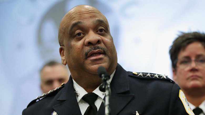Eddie Johnson, directeur de la police de Chicago et CPD