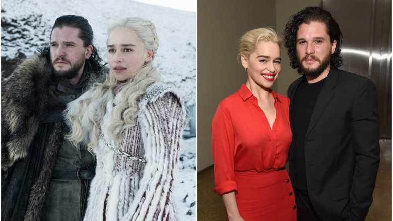 Jon Snow et Daenerys Targaryen, Emilia Clarke, Kit Harrington