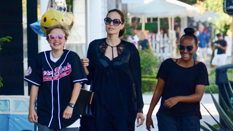 Shiloh Jolie-Pitt, Angelina Jolie, Zahara Jolie-Pitt
