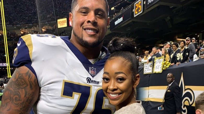 Rodger Saffold et Asia Saffold