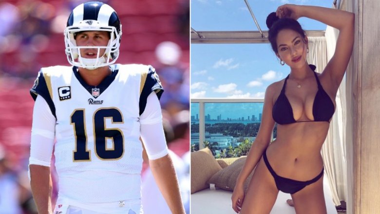 Jared Goff et Christen Harper