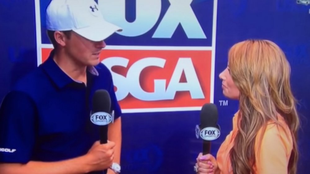 Jordan Spieth, Holly Sonders