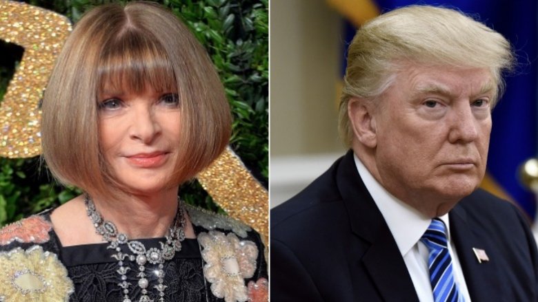 Anna Wintour et Donald Trump