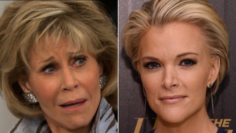 Jane Fonda et Megyn Kelly