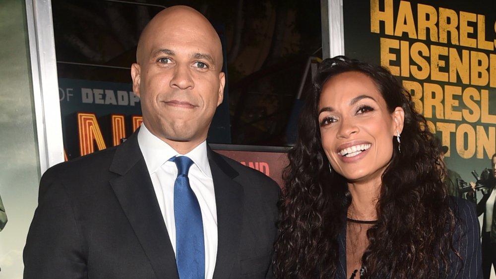 Cory Booker, Rosario Dawson