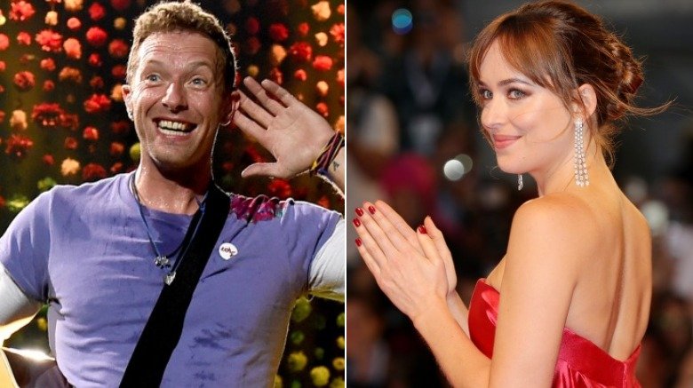 Chris Martin et Dakota Johnson