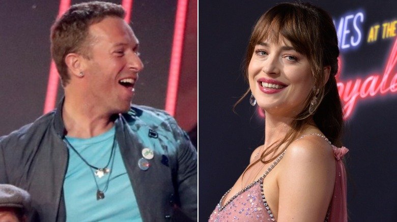 Chris Martin et Dakota Johnson