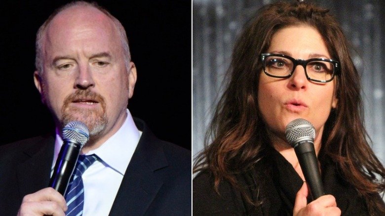 Louis C.K. et Rebecca Corry