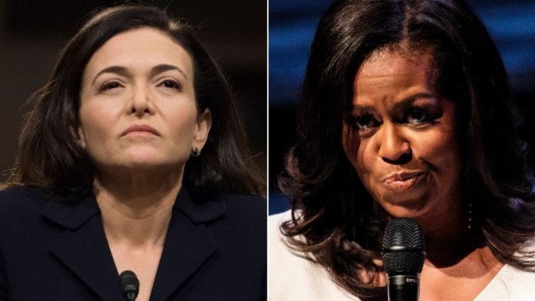 Sheryl Sandberg et Michelle Obama