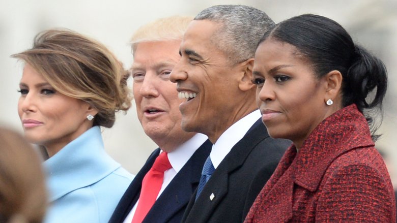 Melania Trump, Donald Trump, Barack Obama, Michelle Obama