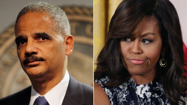 Eric Holder et Michelle Obama