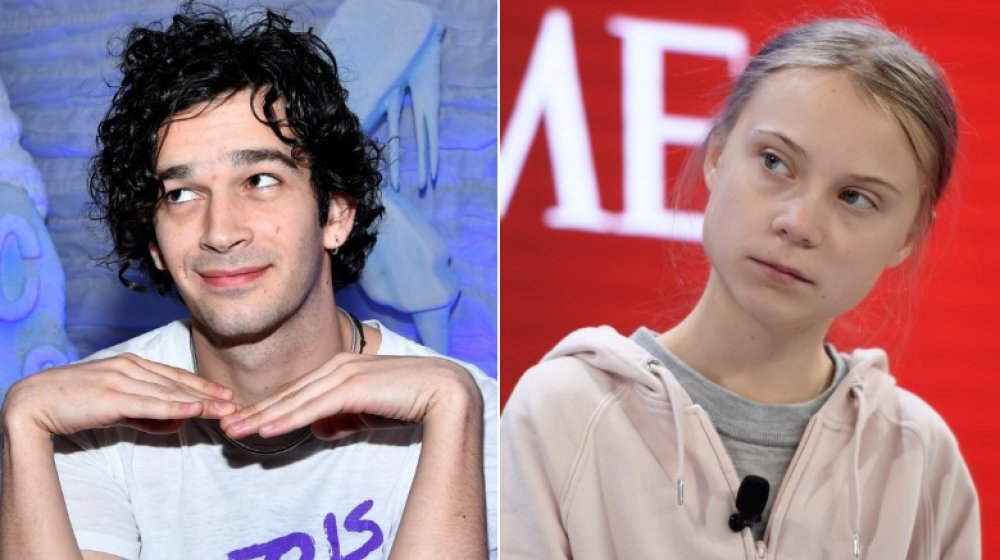 Matty Healy et Greta Thunberg